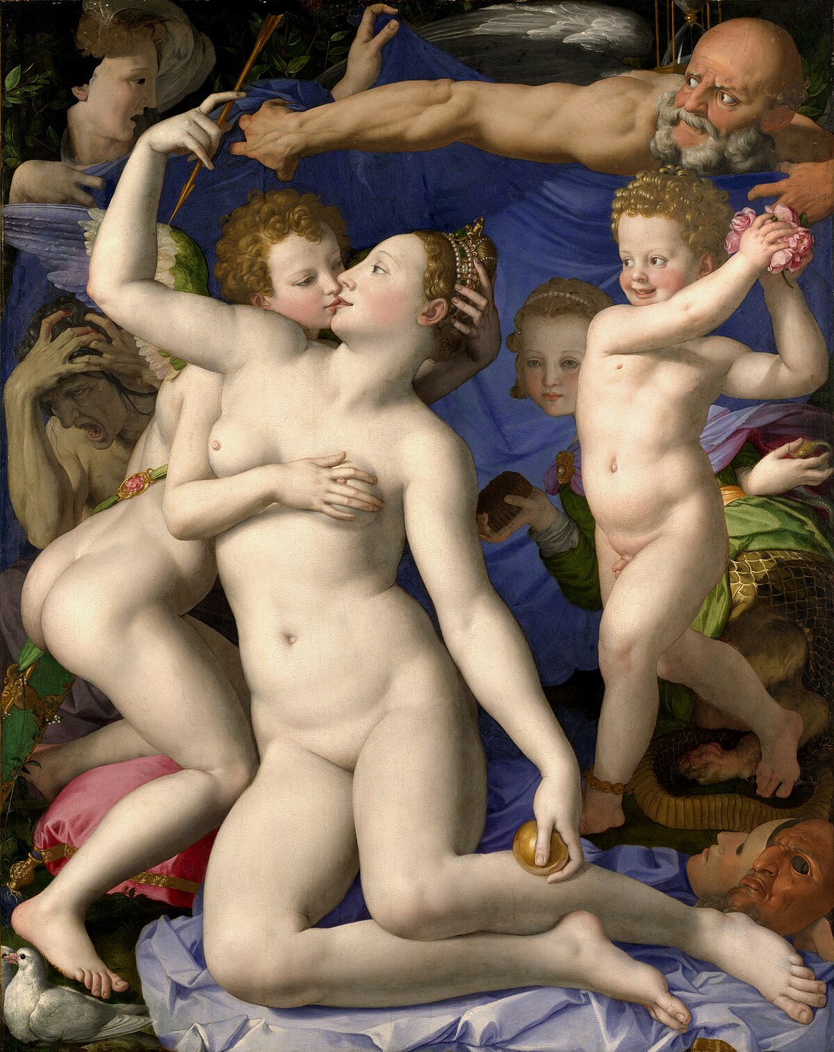 Original painting: Venus, Cupid, Folly and Time