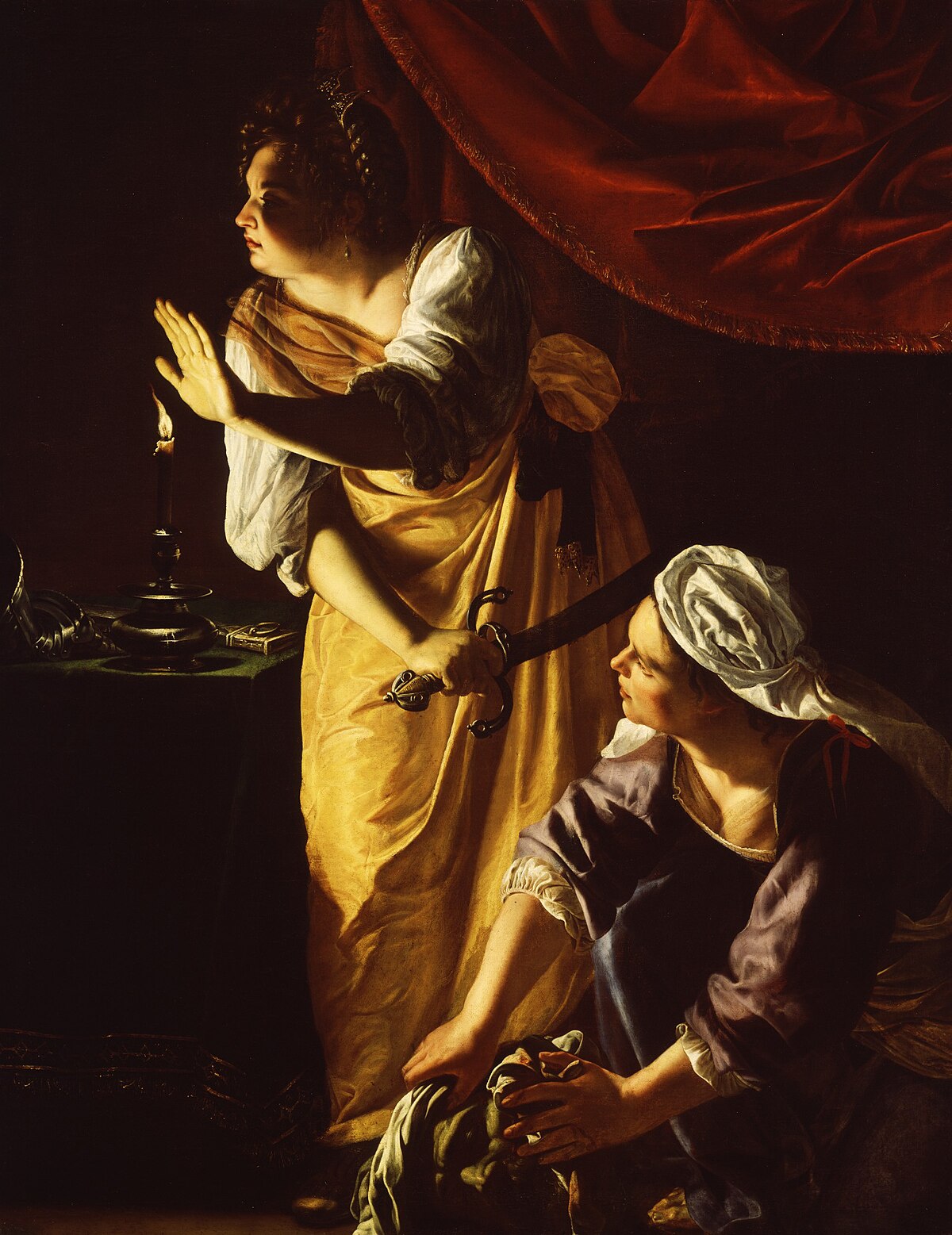 Original painting: Judith and Her Maidservant