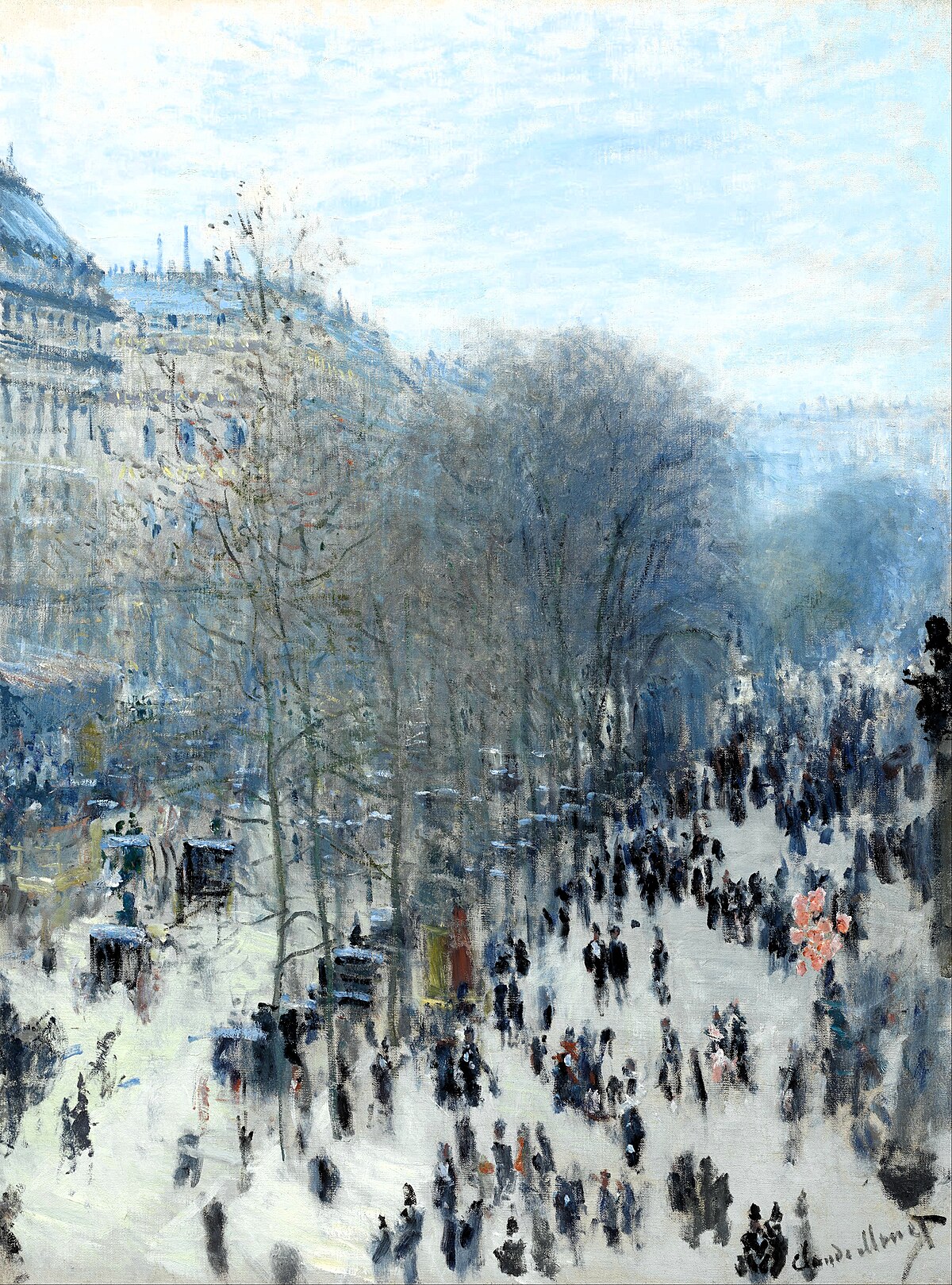 Original painting: Boulevard des Capucines