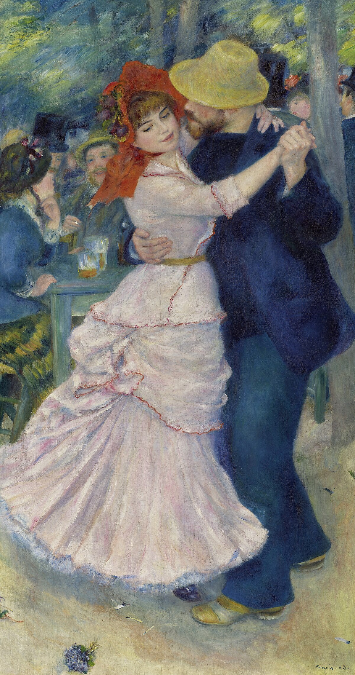 Original painting: Dance at Bougival
