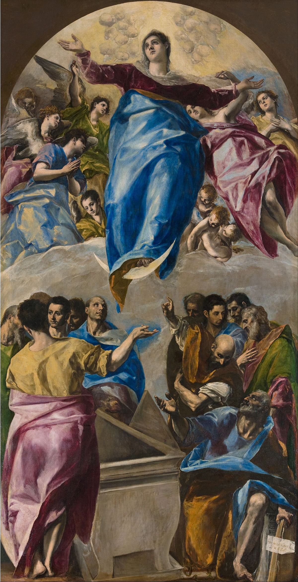 Original painting: The Assumption of the Virgin