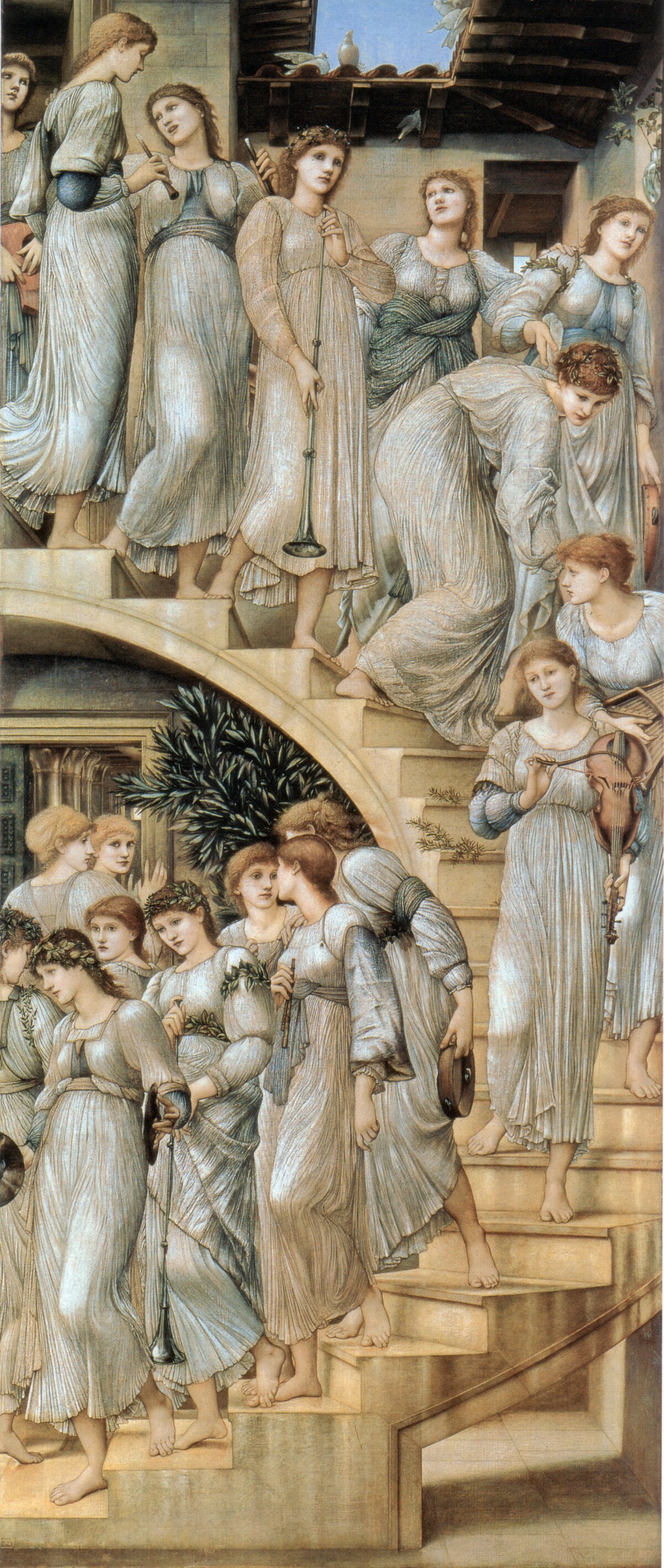 Original painting: The Golden Stairs