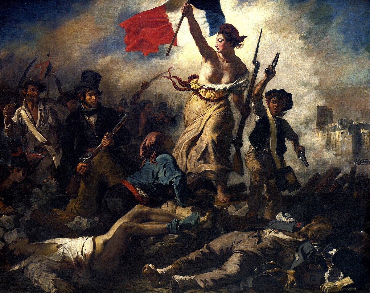 Original painting: Liberty Leading the People
