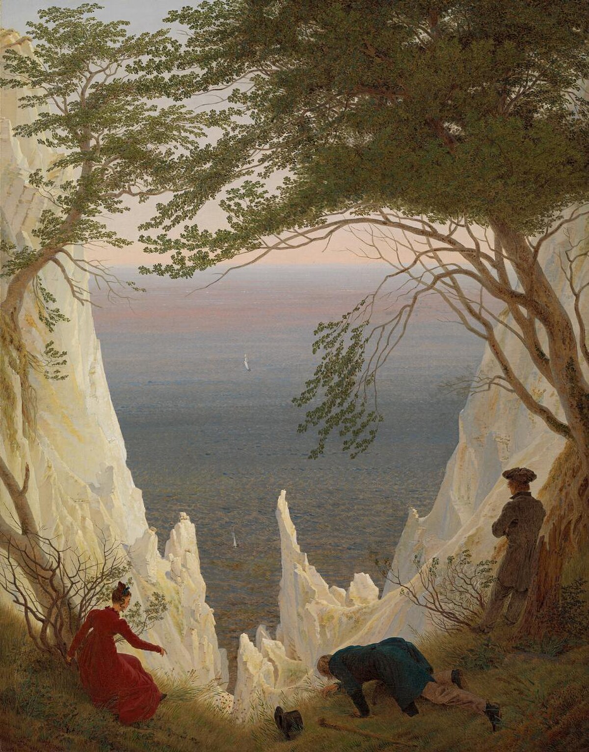 Original painting: Chalk Cliffs on Rügen