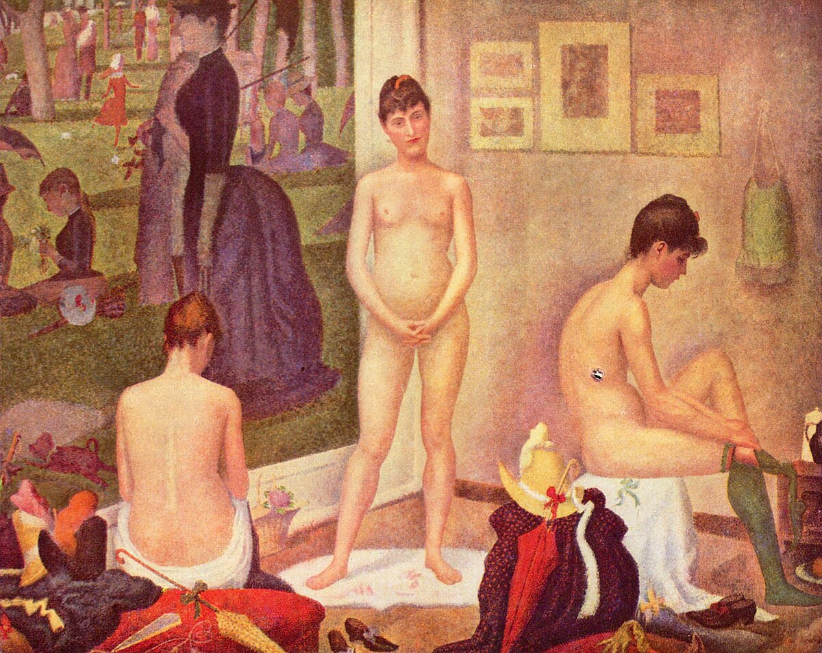 Original painting: Models (Poseuses)