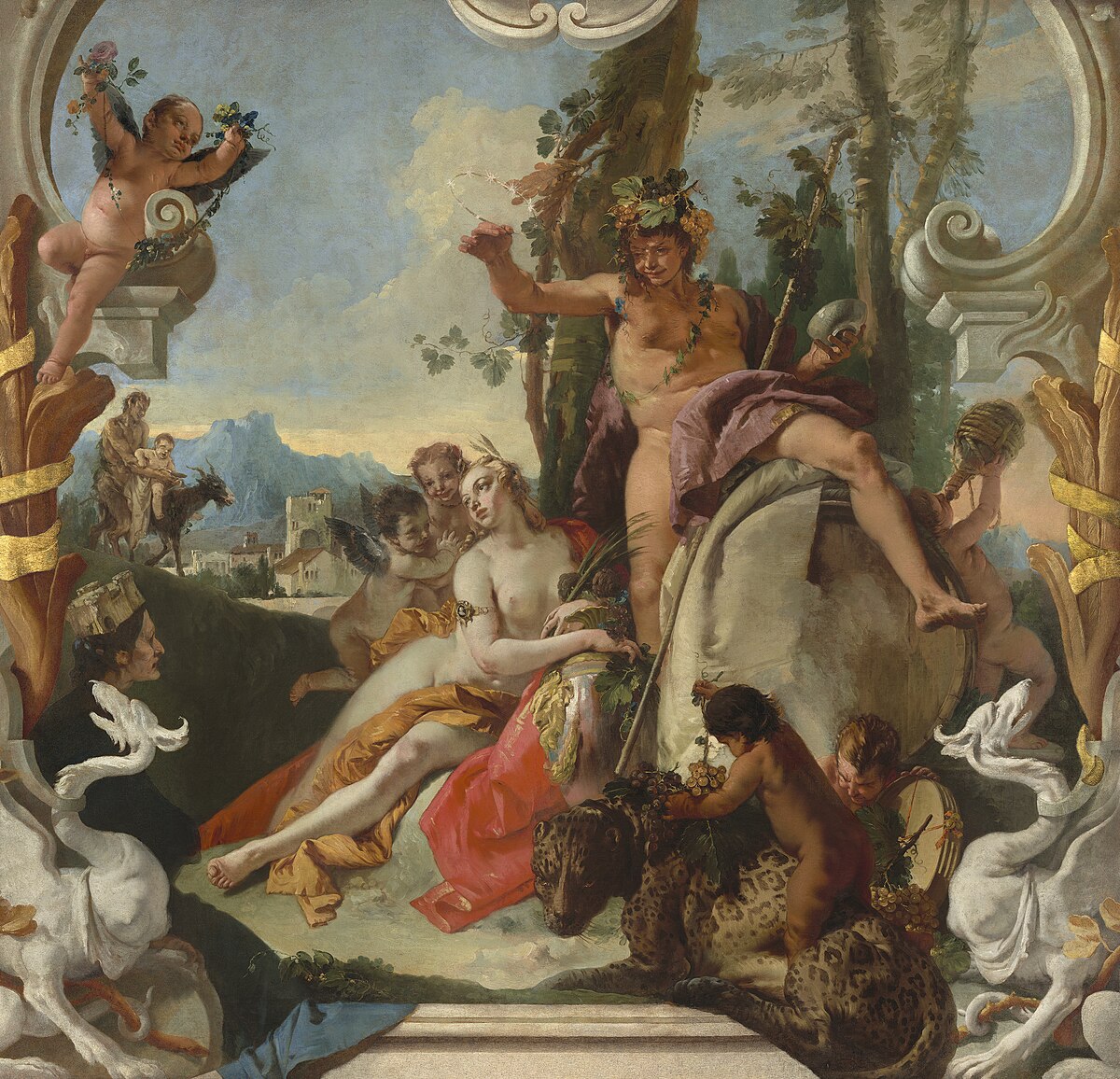 Original painting: Bacchus and Ariadne
