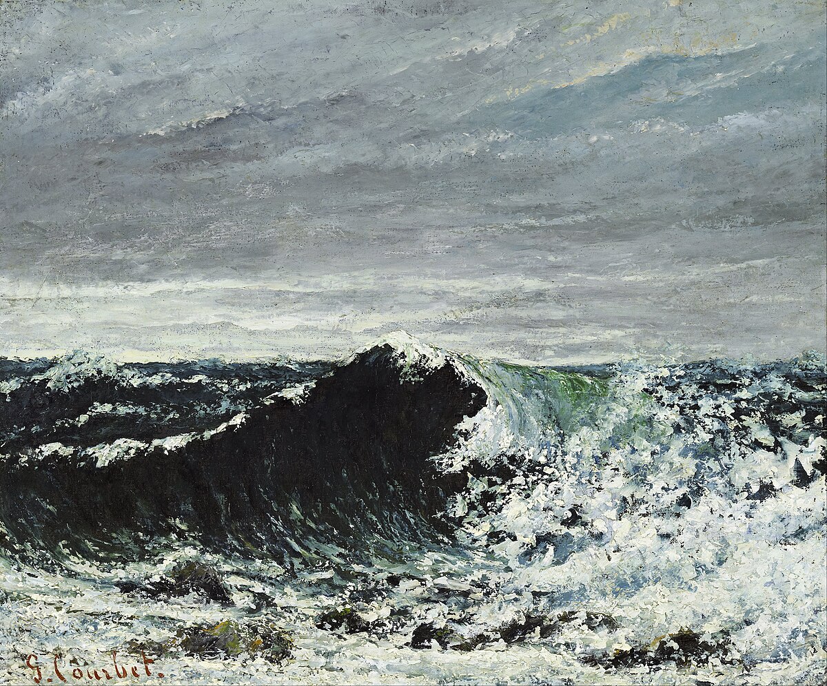 Original painting: The Wave