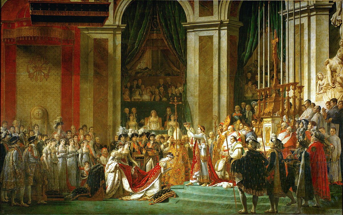 Original painting: The Coronation of Napoleon