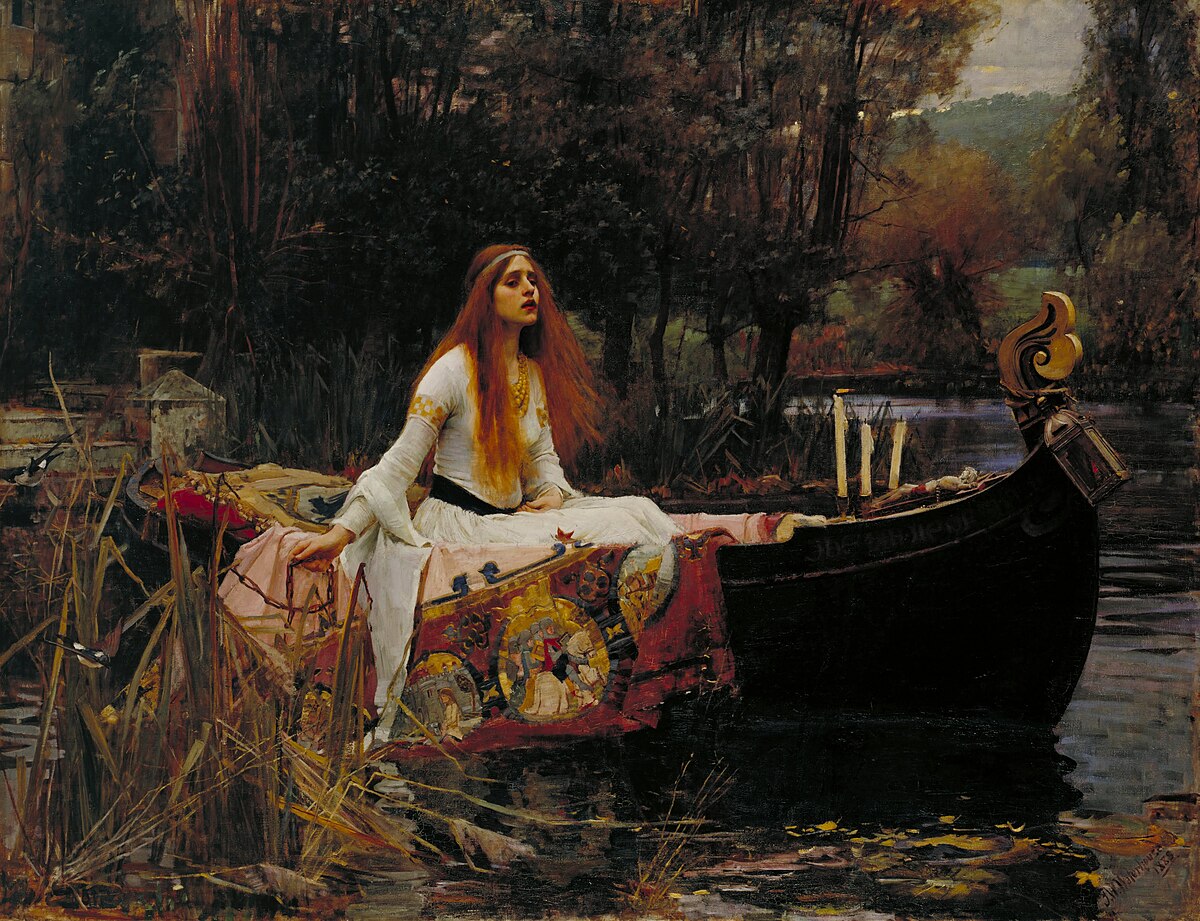 Original painting: The Lady of Shalott