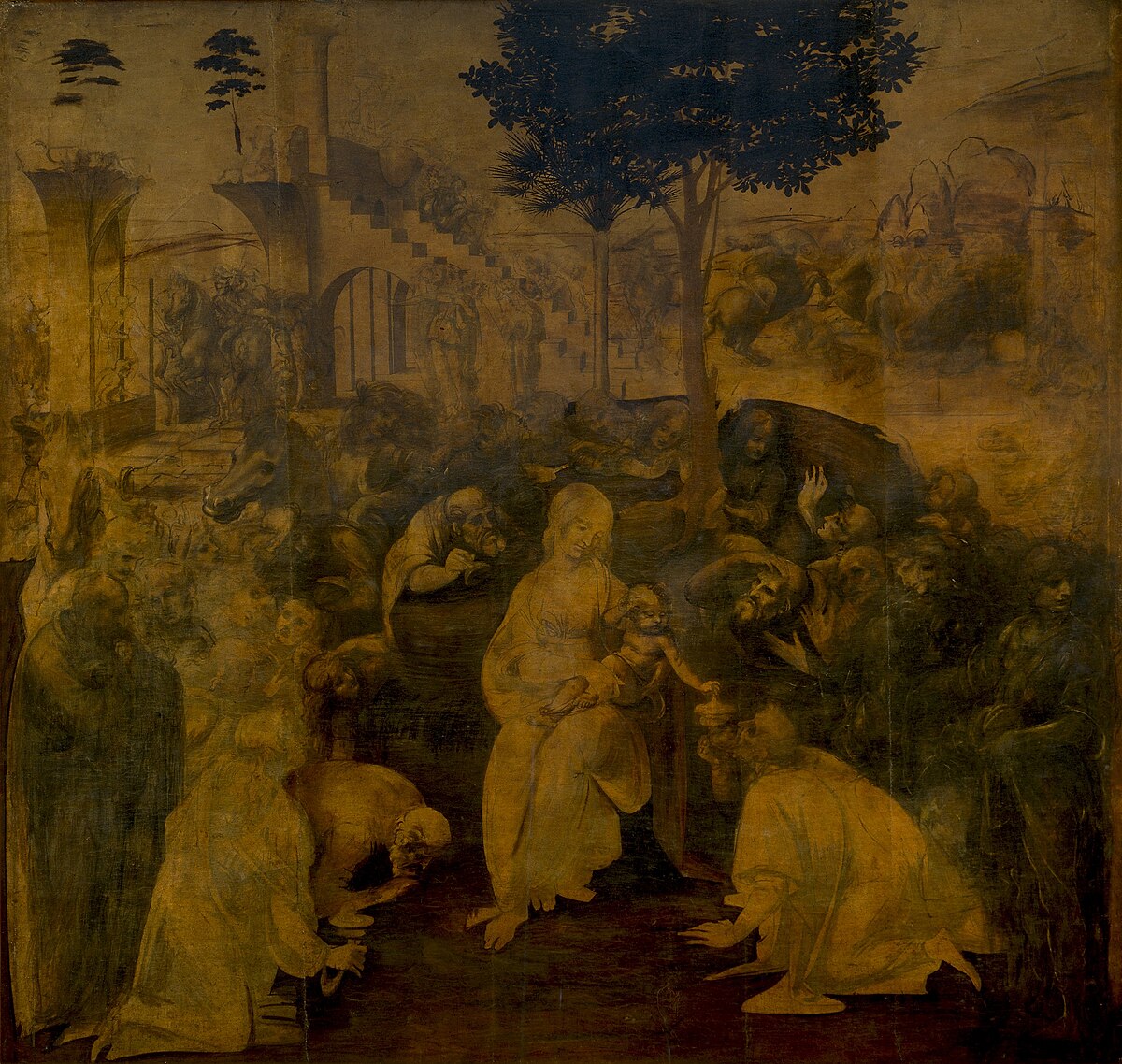 Original painting: Adoration of the Magi