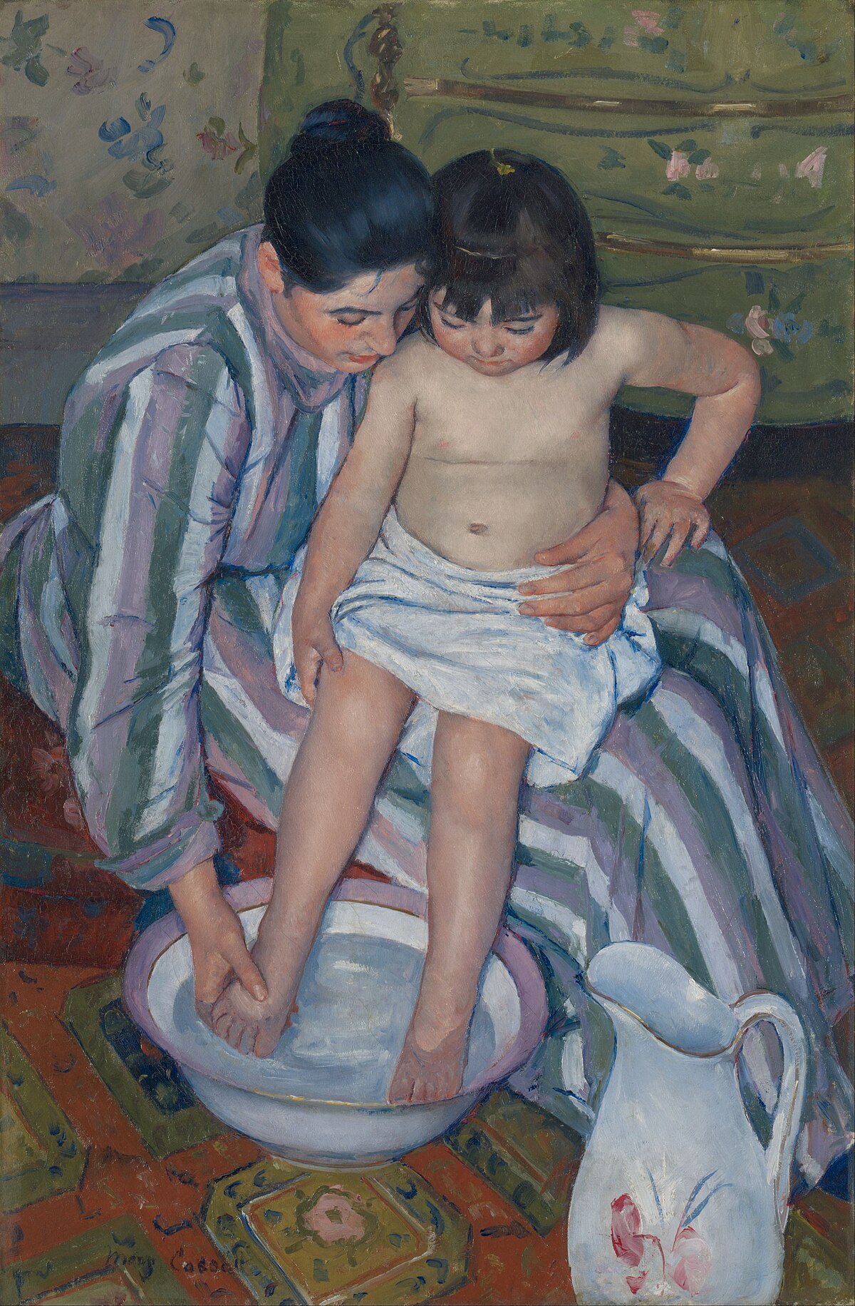 Original painting: The Child's Bath