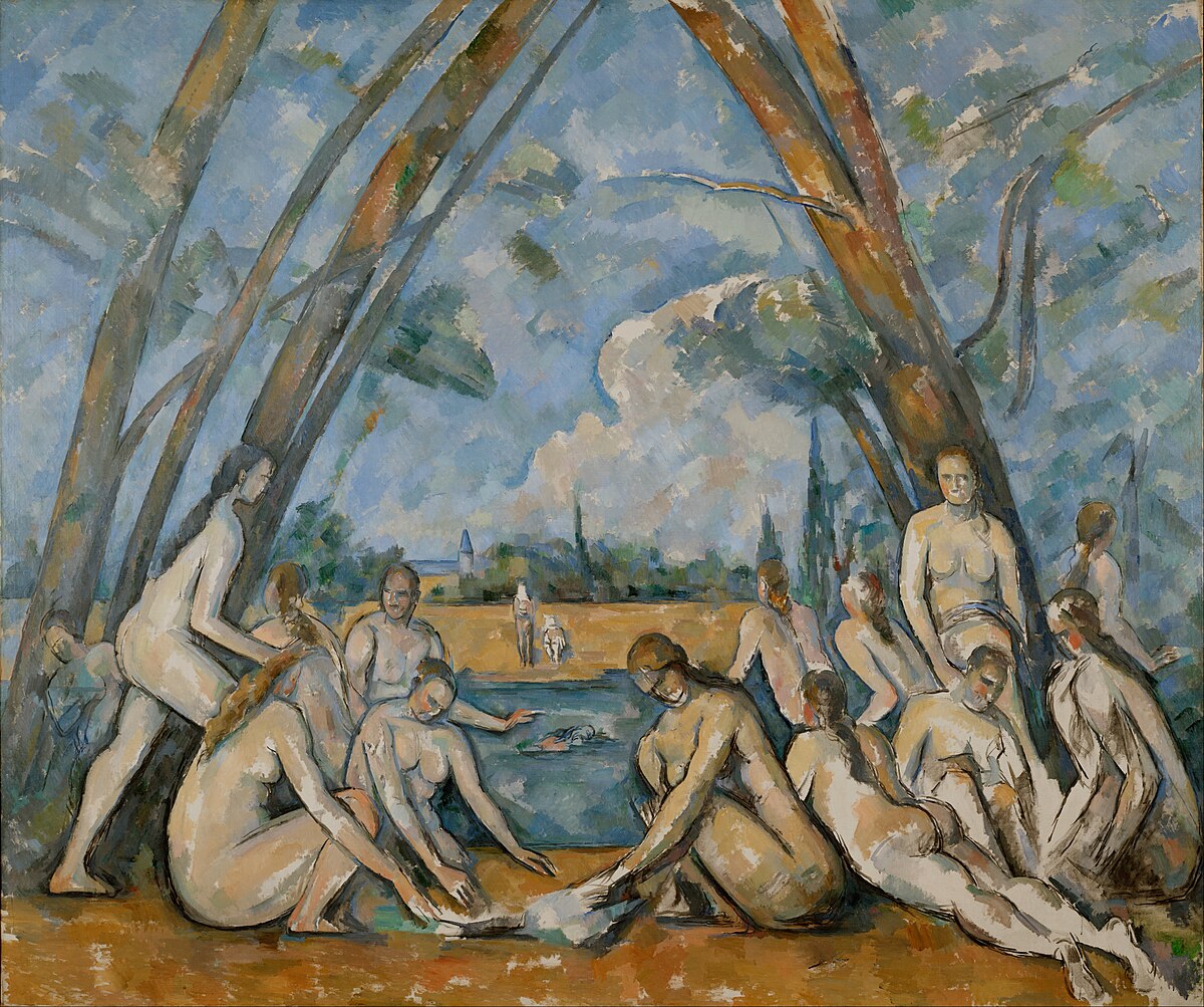 Original painting: The Large Bathers