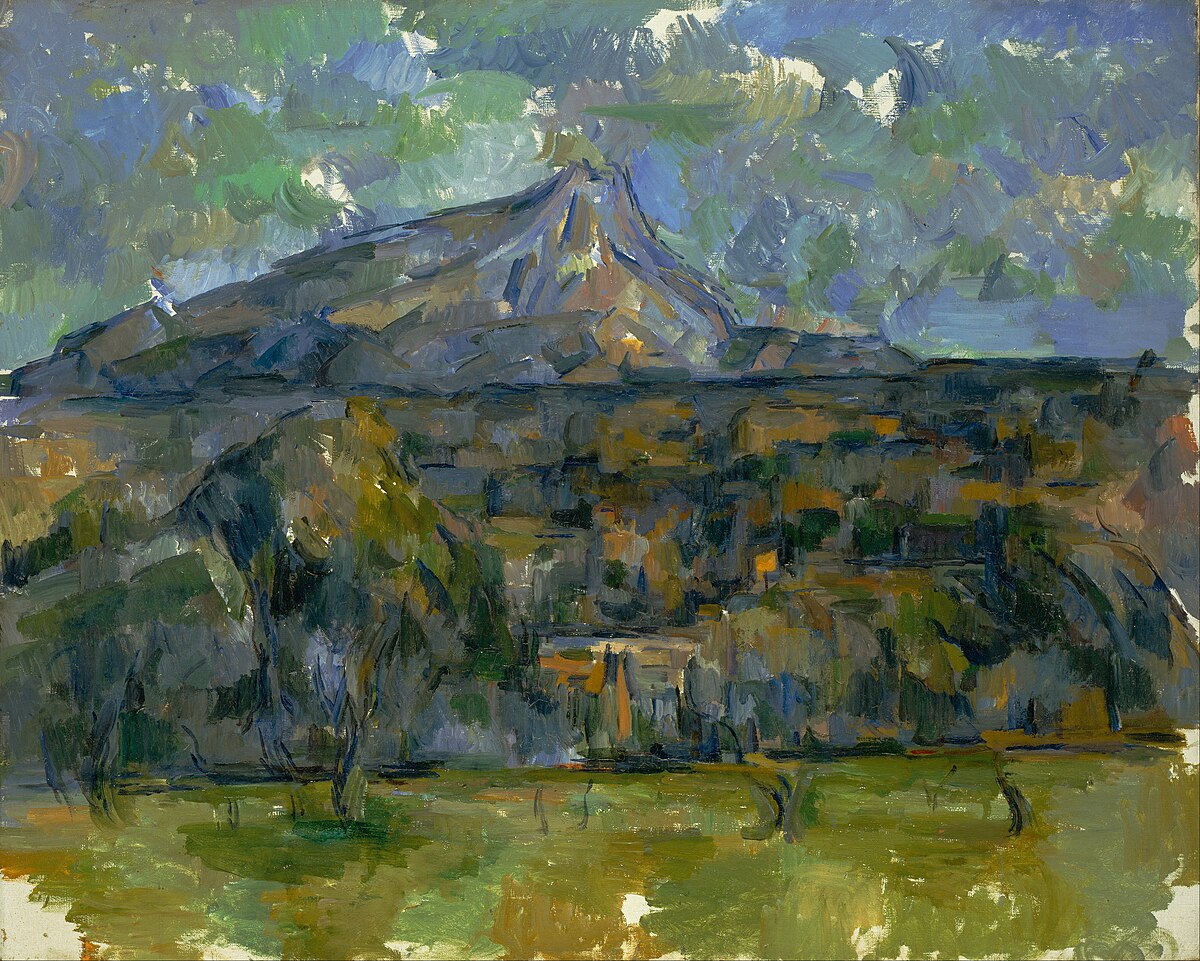 Original painting: Mont Sainte-Victoire