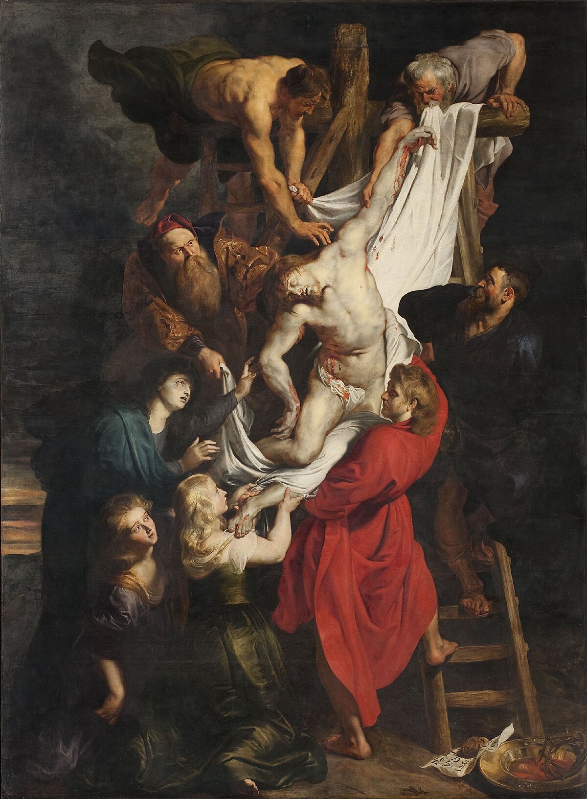 Original painting: The Descent from the Cross