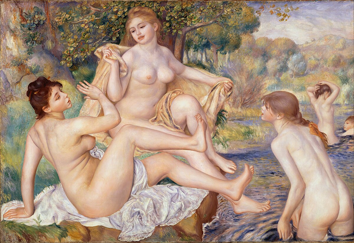Original painting: The Large Bathers