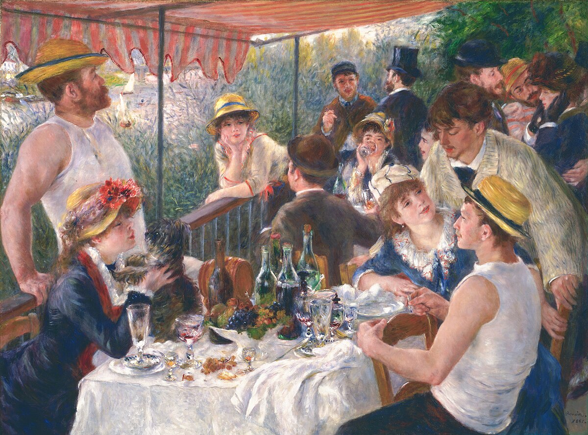 Original painting: Luncheon of the Boating Party