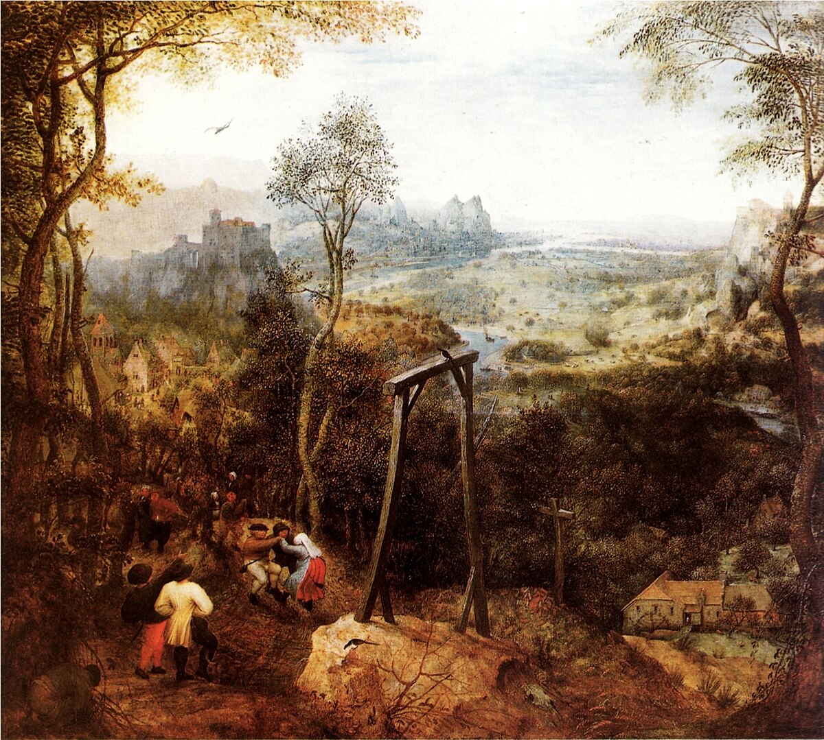 Original painting: The Magpie on the Gallows
