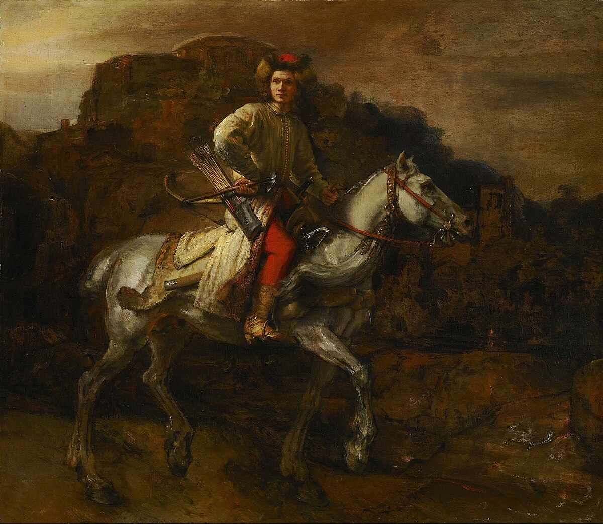 Original painting: The Polish Rider