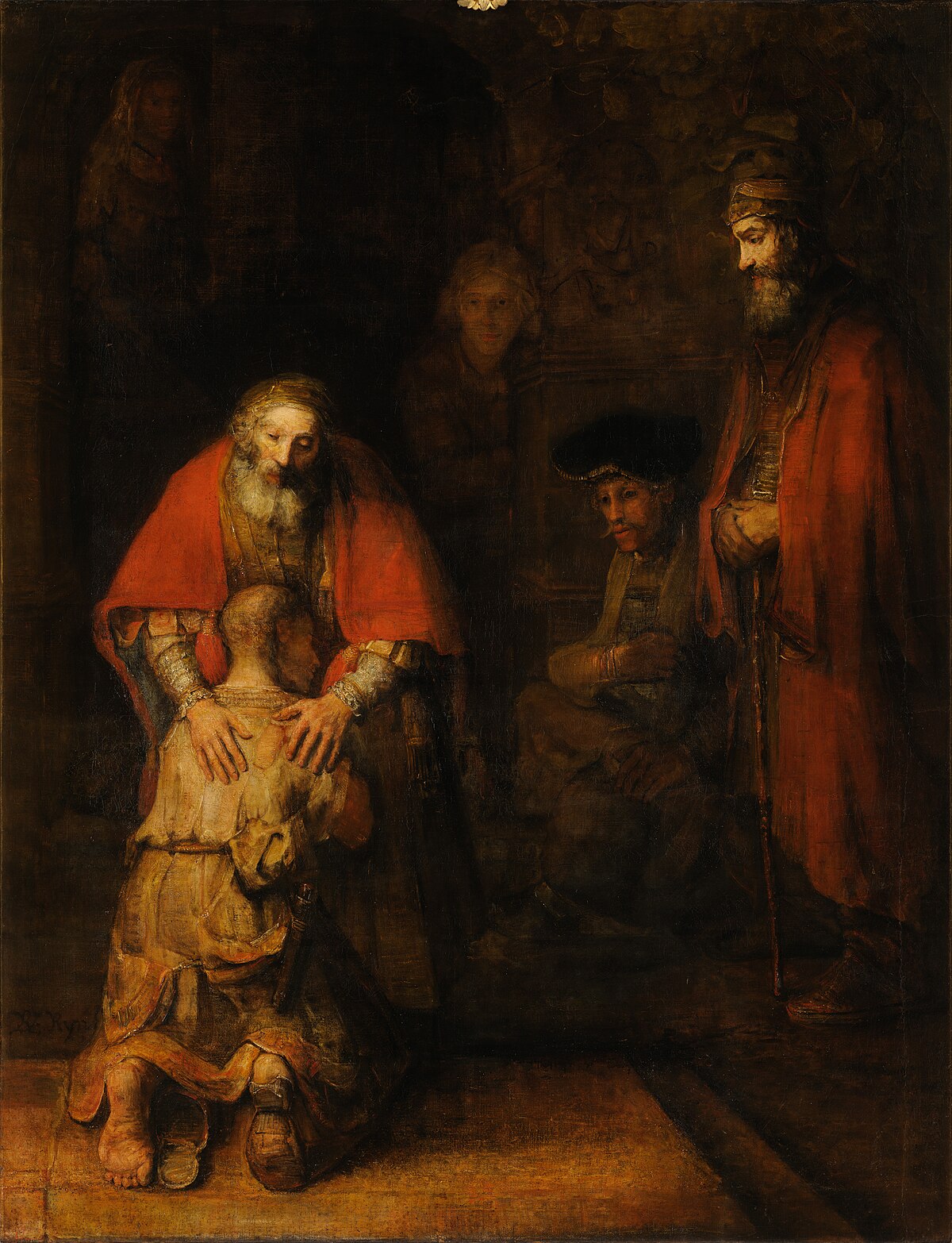 Original painting: The Return of the Prodigal Son