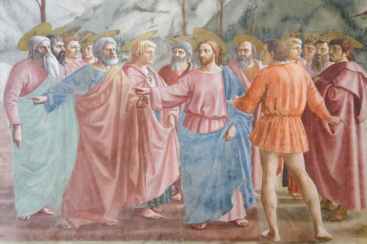 Original painting: The Tribute Money
