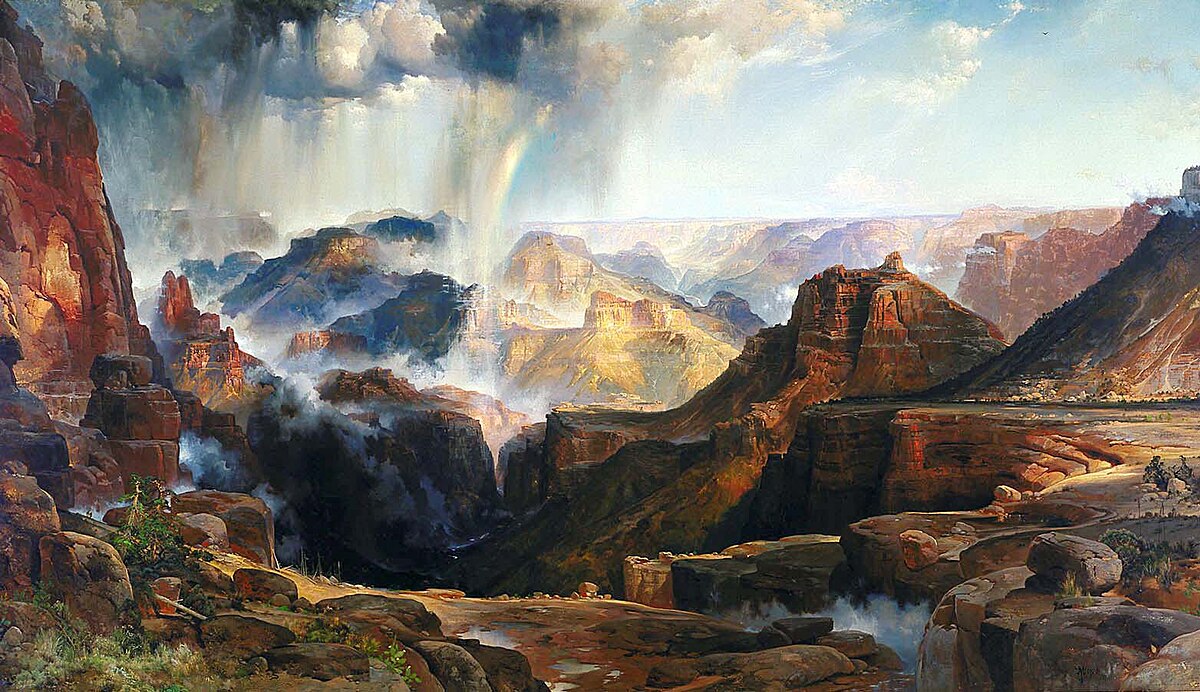 Original painting: The Chasm of the Colorado