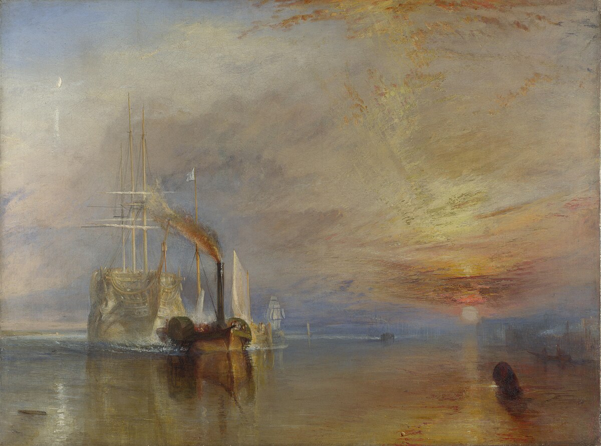 Original painting: The Fighting Temeraire