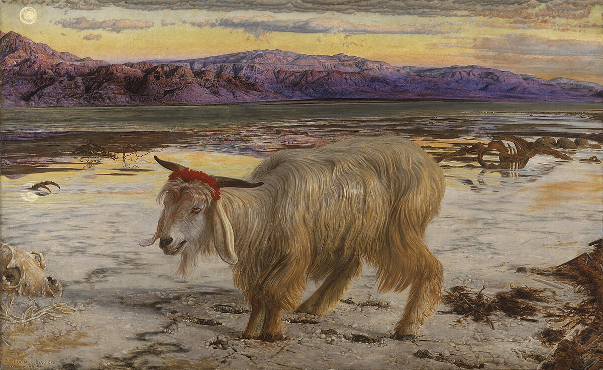Original painting: The Scapegoat